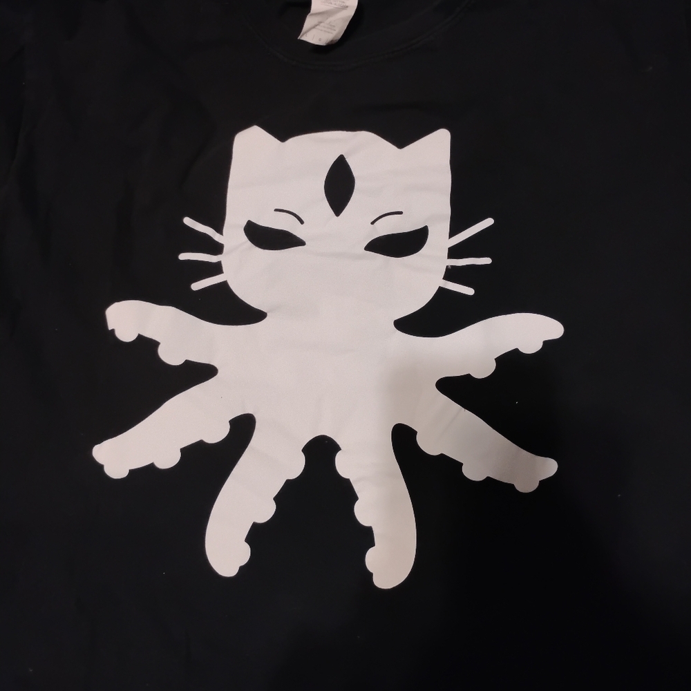 Gildan Black and White Cat Kids Costume